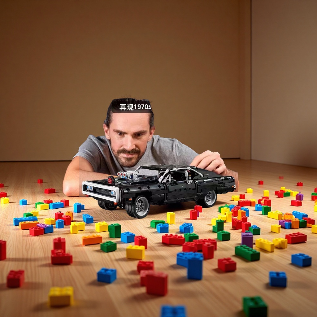 Lego children's toy solo Wanderer series Gundam model creative assembly fun parent-child interaction great gift details Picture