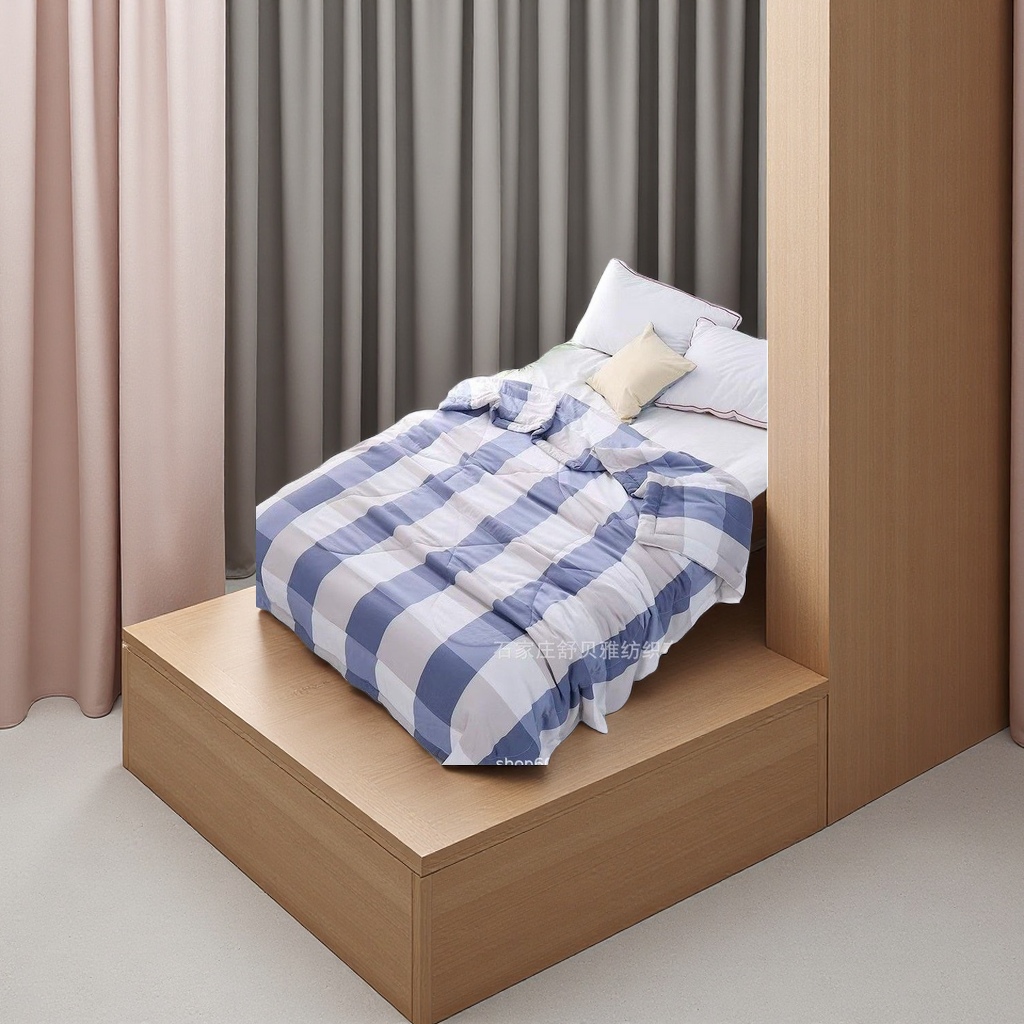 Artificial cotton fragrant and soft silk summer cool quilt, a popular air-conditioned quilt with a cool feeling, soft and smooth texture, suitable for single and double people. New summer quilt available. Other categories Item Picture
