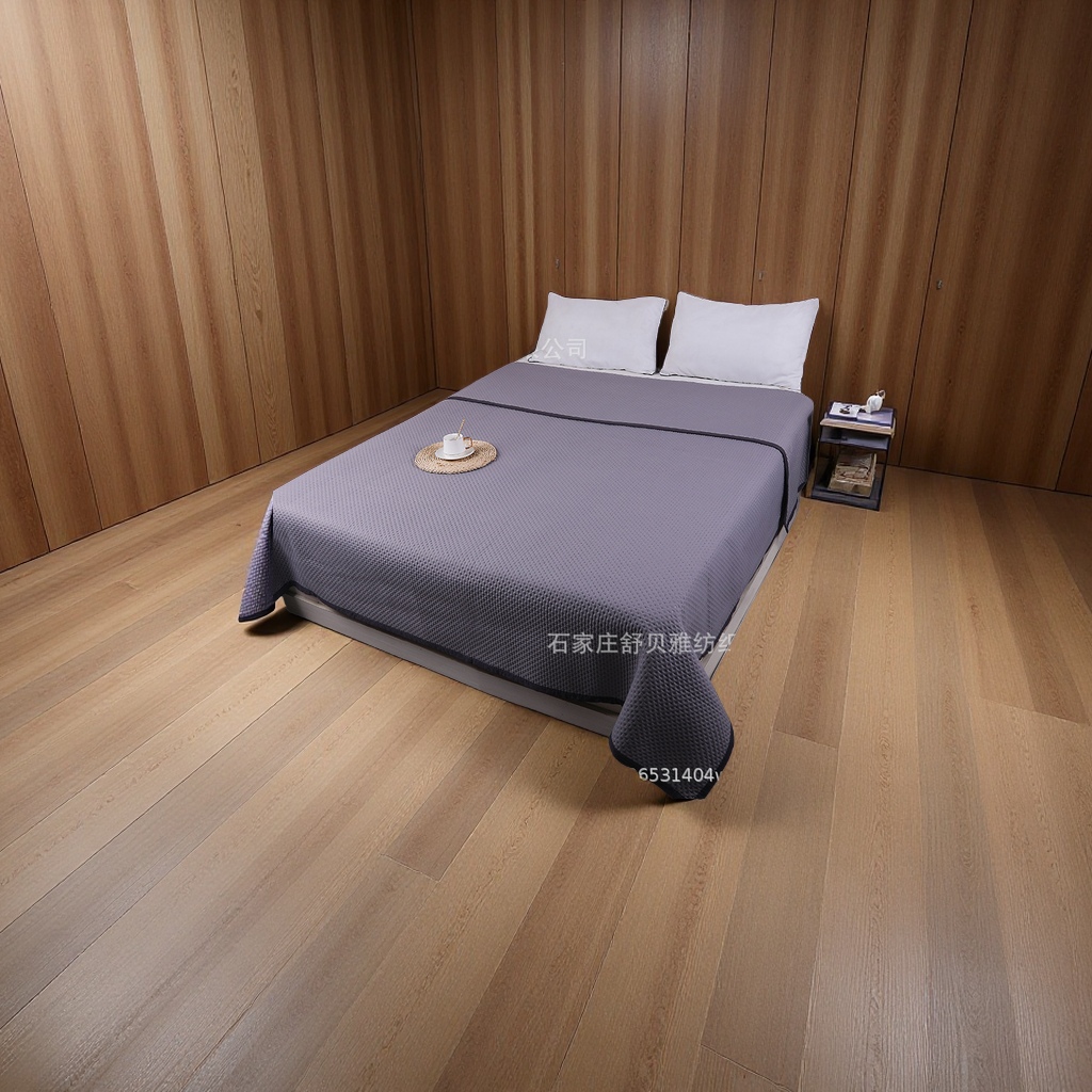 The all-season comfortable, soft and skin-friendly bed cover is thickened with cotton. It is double-layered and can be used. The tatami bed sheet does not lose cotton. The bed cover is easy to wash and clean with a rag Specification drawing