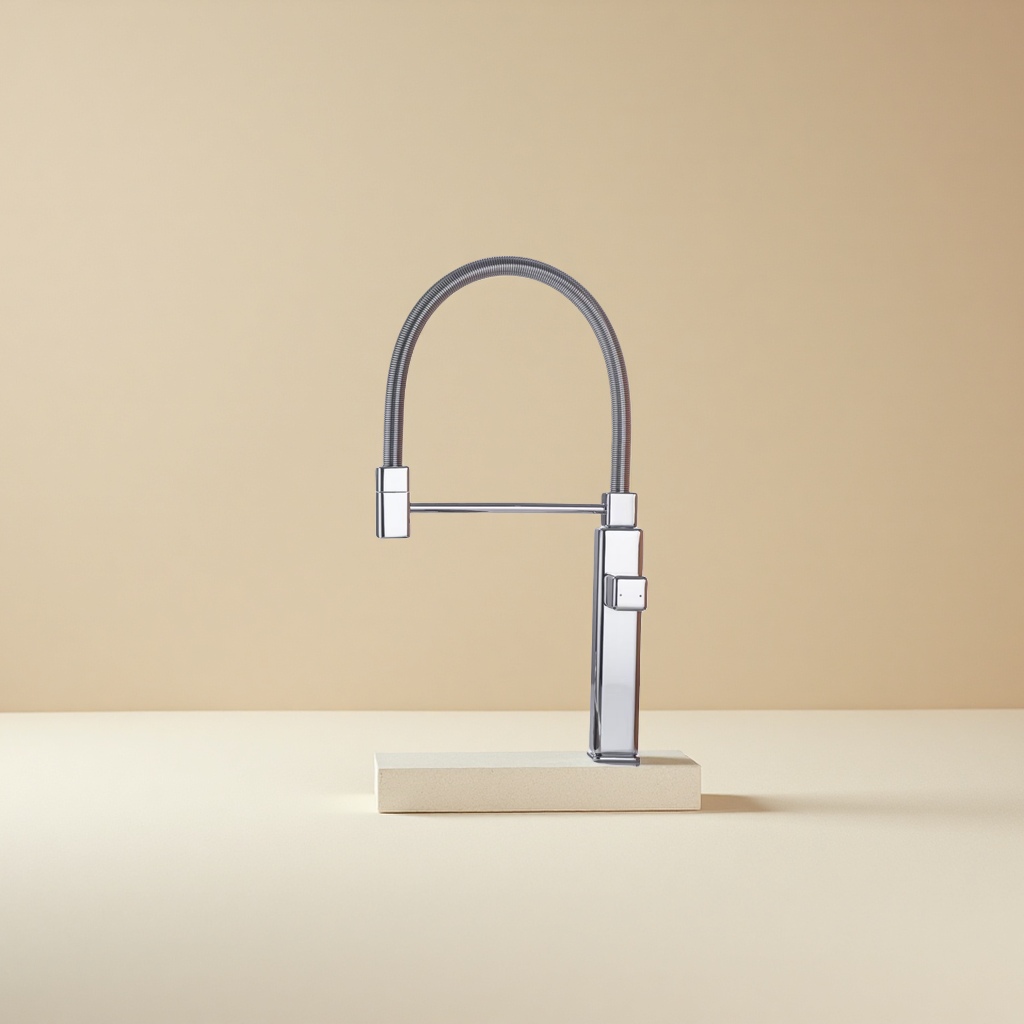 DEER MISA brand pull-out kitchen faucet, high-end kitchen faucet, faucet water dispenser accessories, durable and easy to clean Item Picture