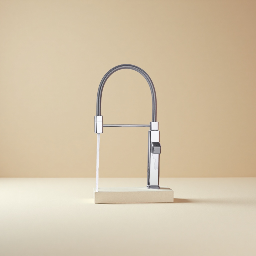 DEER MISA brand pull-out kitchen faucet, high-end kitchen faucet, faucet water dispenser accessories, durable and easy to clean