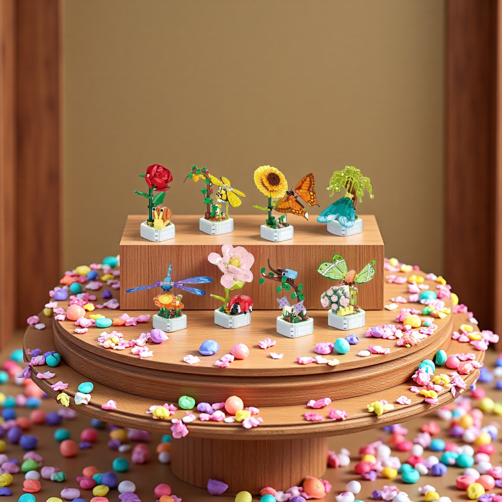 Lego children's toy Solo Wanderer series, Lego model creative building blocks, filling particles, safe and non-toxic, parent-child interactive educational toys