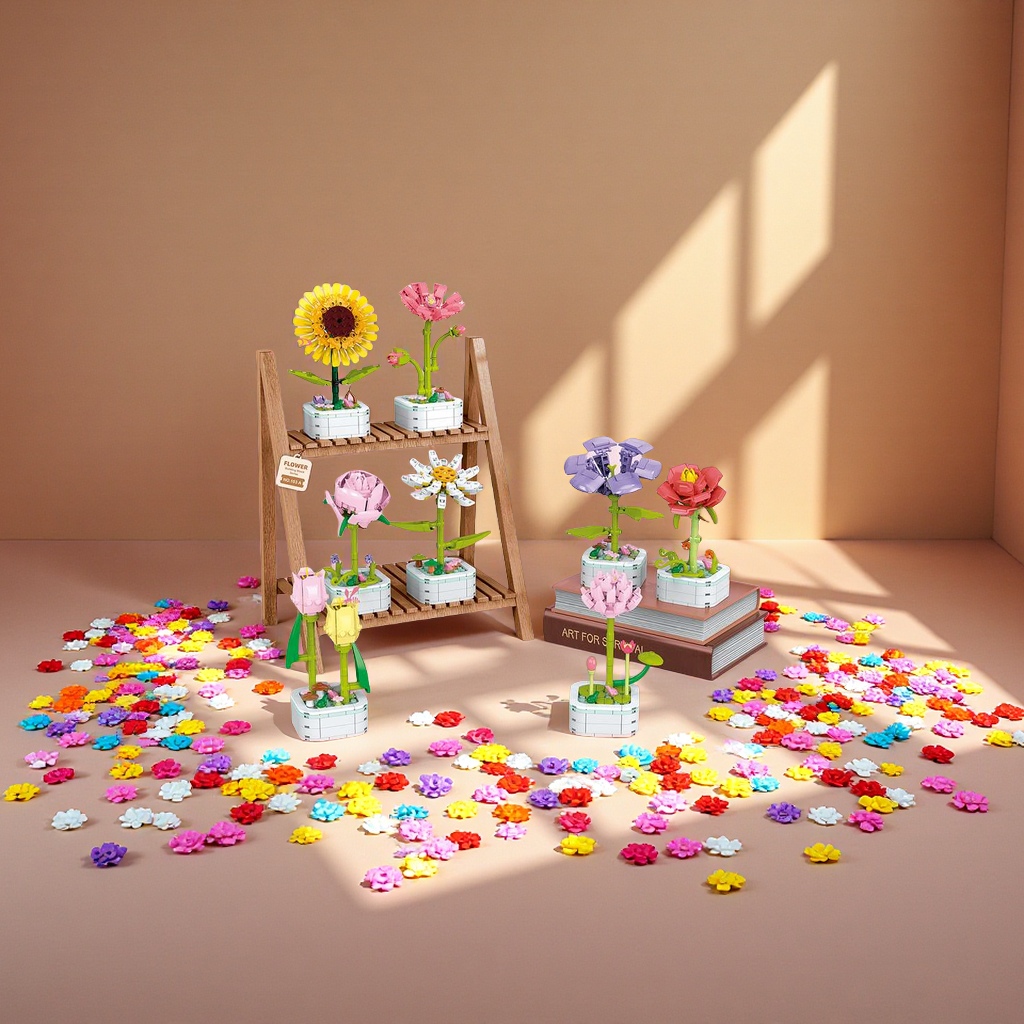 Lego children's toy Solo Wanderer series, Lego model creative building blocks, filling particles, safe and non-toxic, parent-child interactive educational toys Application Scenario