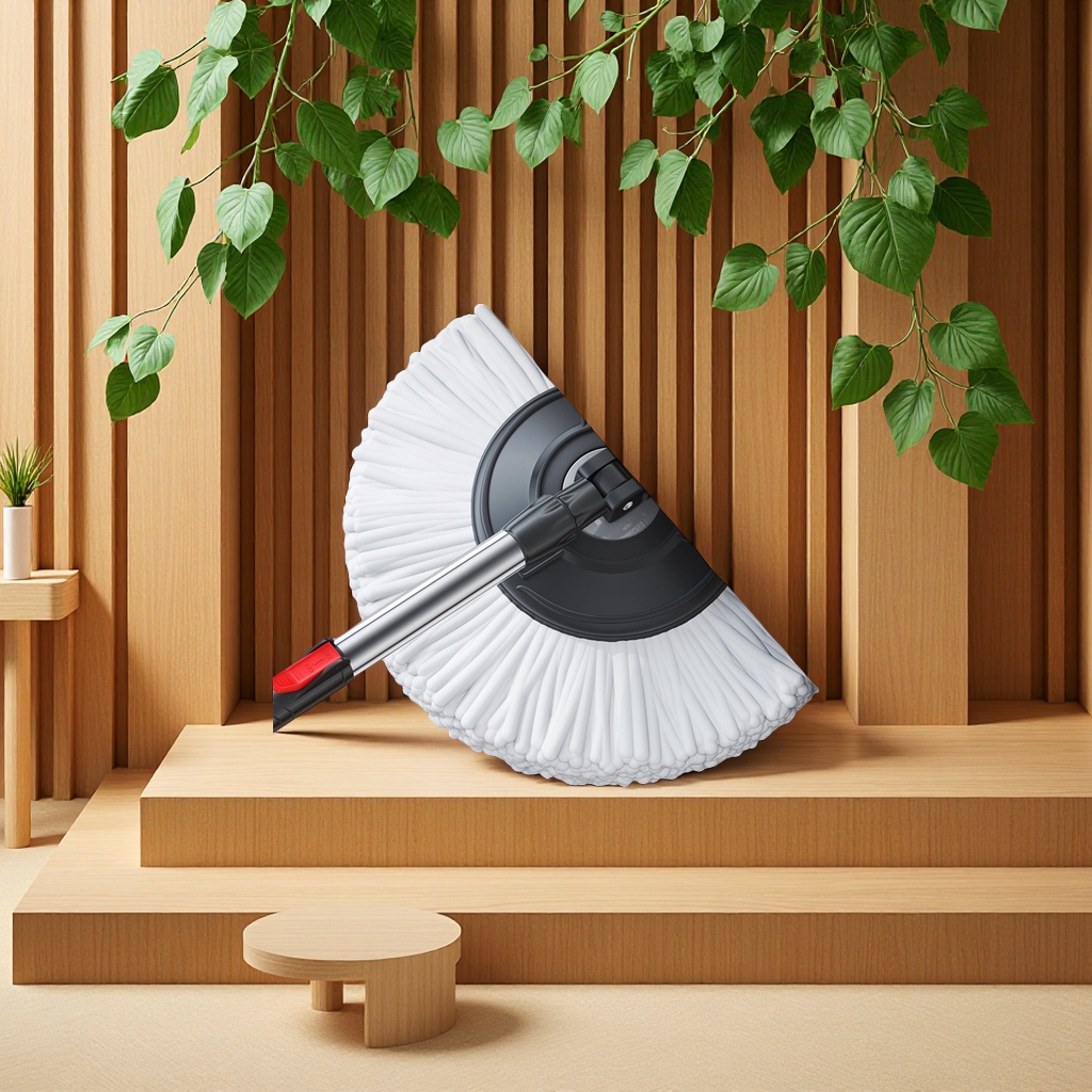 Rotating mop, foot-operated mop bucket, rotating household mop cloth, household one-mop cleaner, foot-operated rotating cleaning mop set Application Scenario