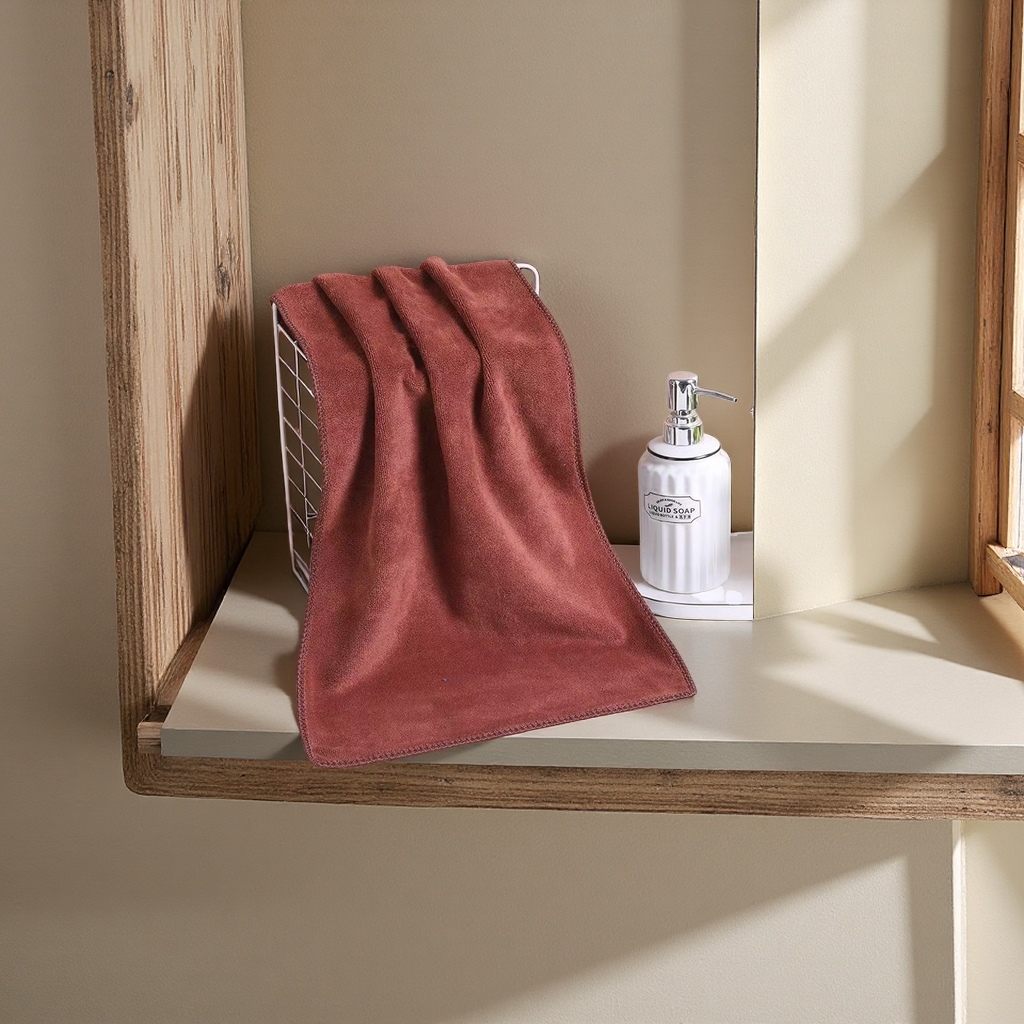 400gsm，40✘60超细纤维毛巾吸水不掉毛擦车巾洗车毛巾白底实物图