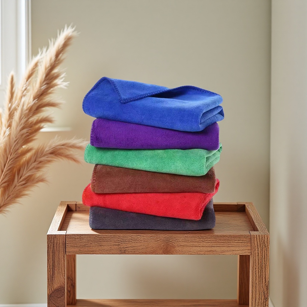 40✘60超细纤维洗车毛巾 400gsm高密度吸水不掉毛 擦车巾专业清洁工具车用护理毛巾