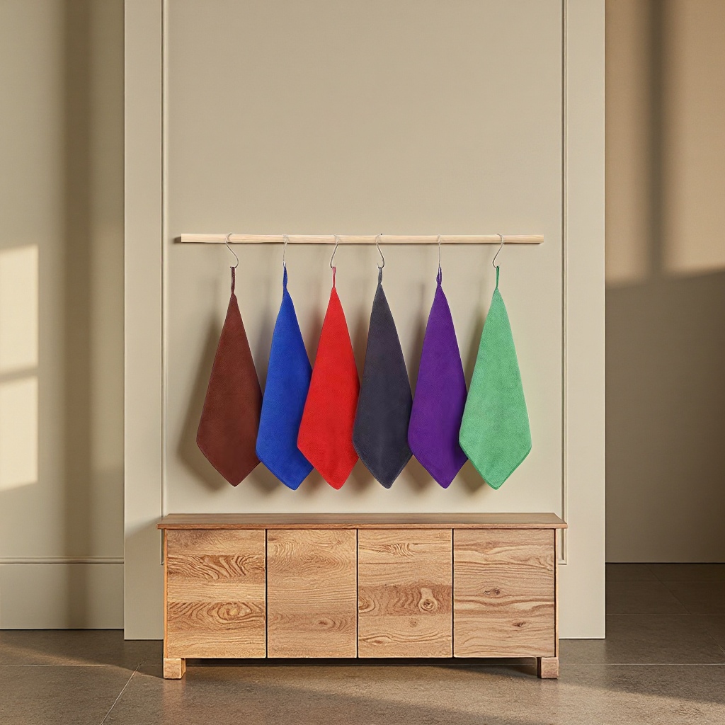 400gsm，40✘60超细纤维毛巾吸水不掉毛擦车巾洗车毛巾产品图