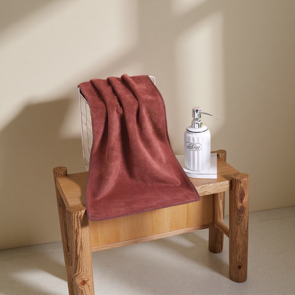 400gsm，40✘60超细纤维毛巾吸水不掉毛擦车巾洗车毛巾白底实物图