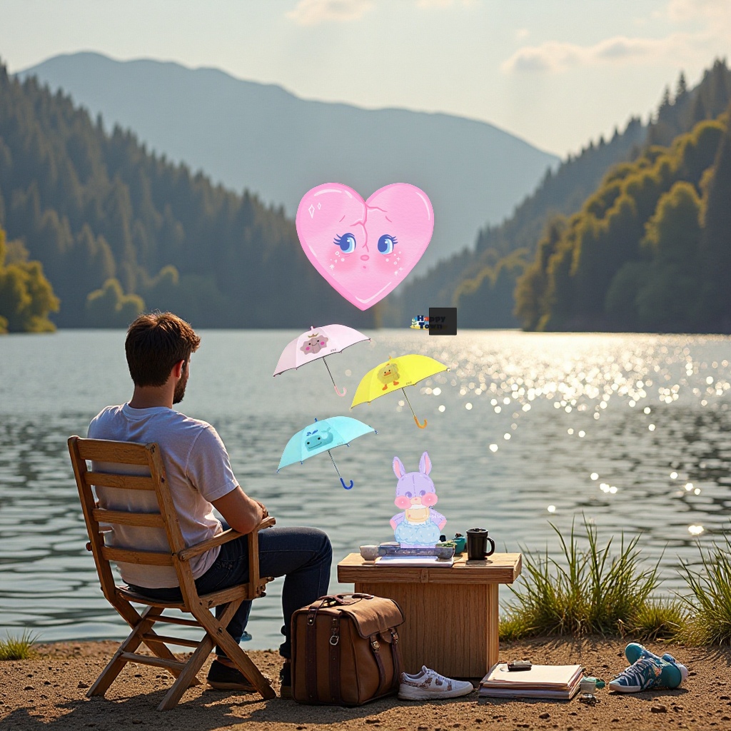 儿童伞具实物图