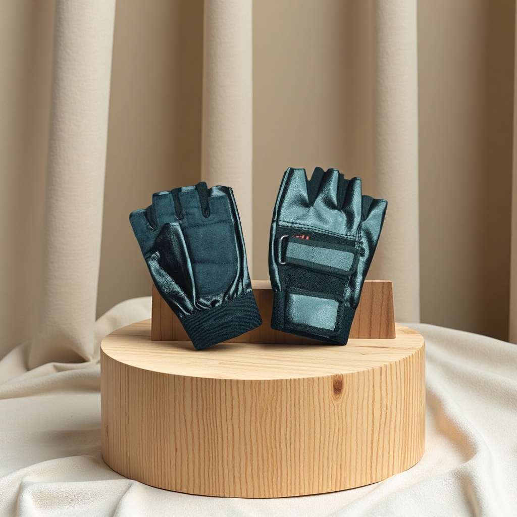 半指PU运动手套 防滑耐磨 护手保暖 适合健身骑行 价廉物美 厂家直销优质产品