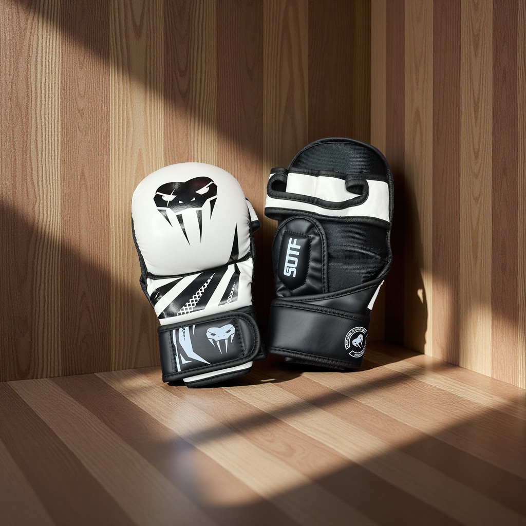 批发厂家拳击半指手套搏击拳击套拳击手套面包拳套搏击散打手套 产品图