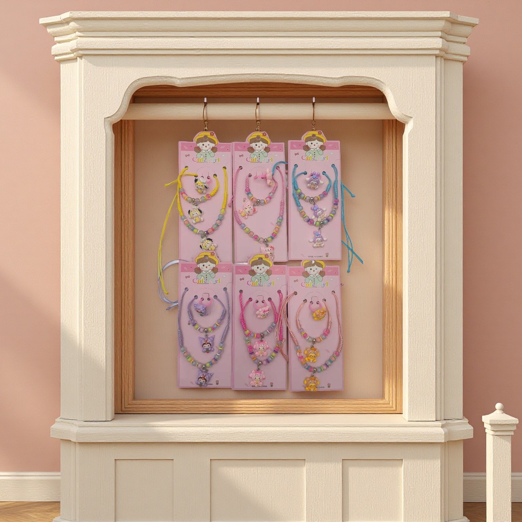 儿童耳环卡片饰品点钻抓夹粘配件 时尚可爱耳饰批发 个性创意耳环扣子 珠宝首饰配件