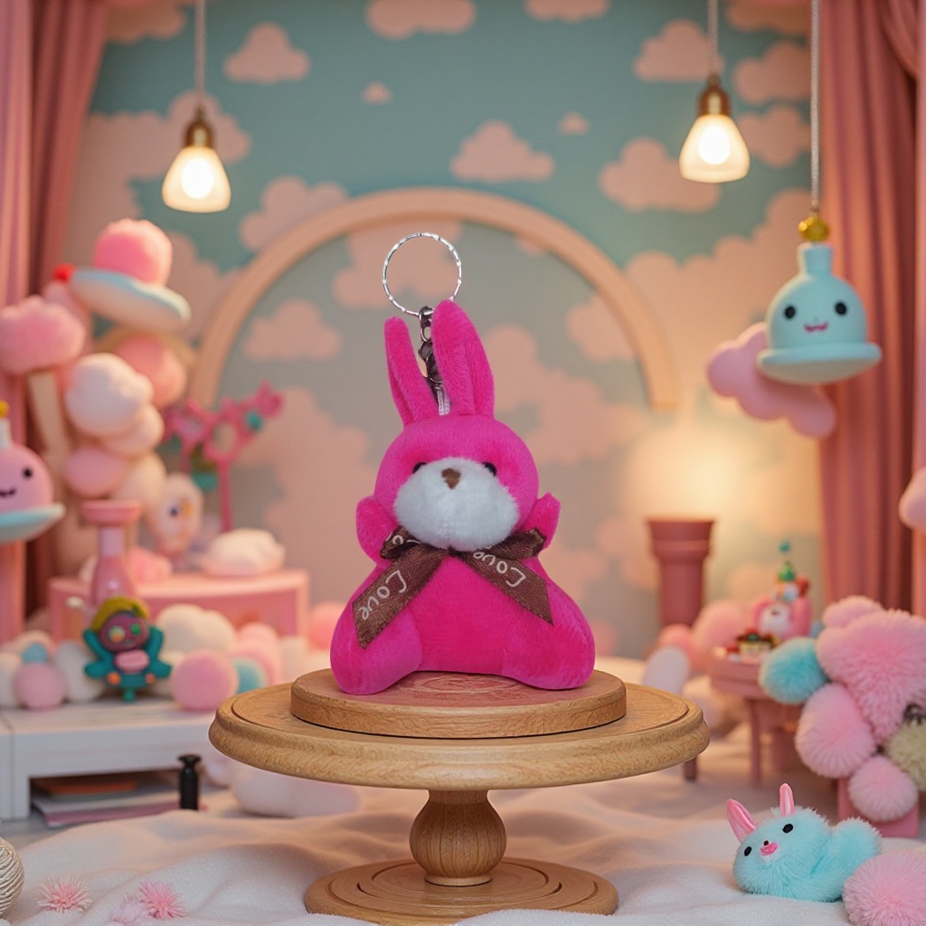 Plush pendants, cute doll pendants, car decorations, plush toys, small pendants, fashionable and creative gifts, car decorations, soft and cute little items Item Picture