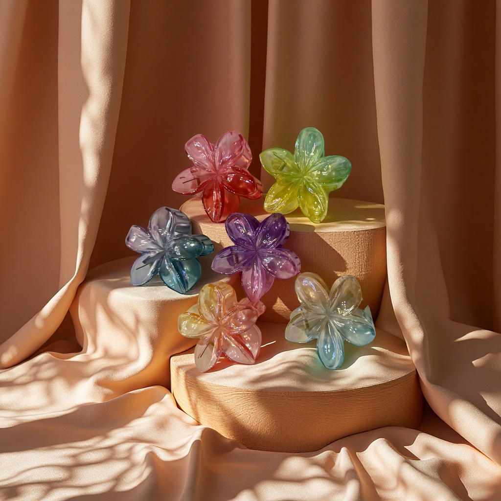 时尚简约发饰抓夹 头发夹子女士日常发型装饰品 韩版大号抓夹发饰品