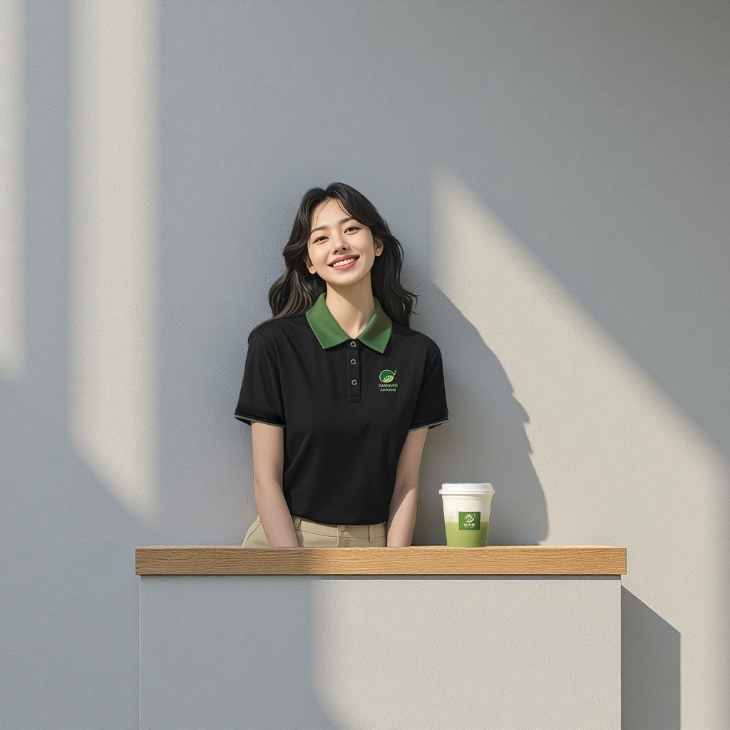 Customized corporate culture shirts, ice silk polo shirts, work clothes, summer thin short-sleeved T-shirts, work clothes, printed logos, and exclusive for other categories details Picture