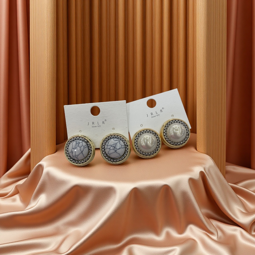 韩版耳环珍珠搭配新中式珍珠耳环 高贵典雅耳饰 精致女士饰品 耳环挂件时尚潮流配饰珍珠耳环饰品