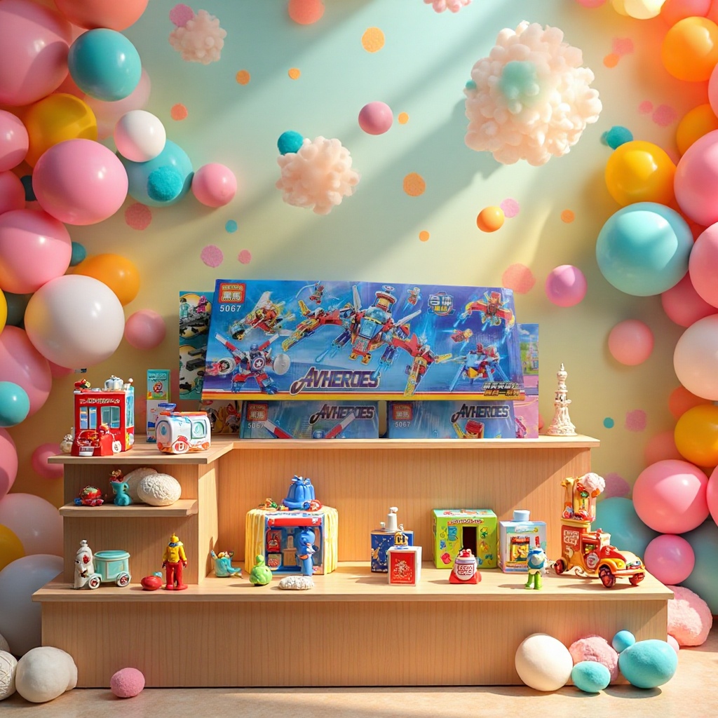 Children's toys, educational toy sets, plush toy sets, children's spliced cartoon educational toys, improve children's hand-eye coordination, safe and non-toxic materials, skin-friendly and comfortable Item Picture