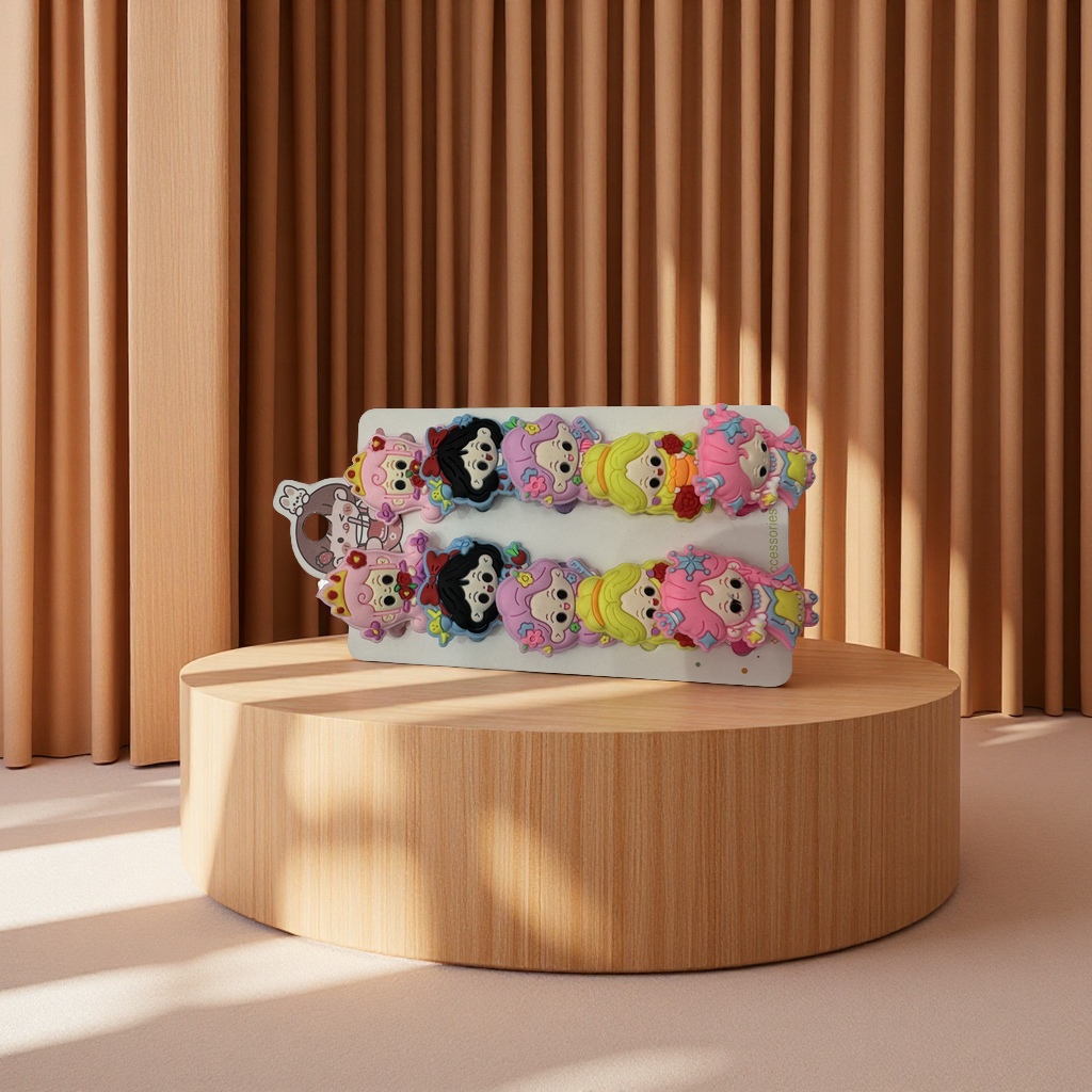 夏季儿童可爱发夹头饰 潮流花环公主皮筋 儿童夏季可爱发饰套装发夹儿童夏季可爱发夹儿童夏季潮流头饰儿童夏季可爱