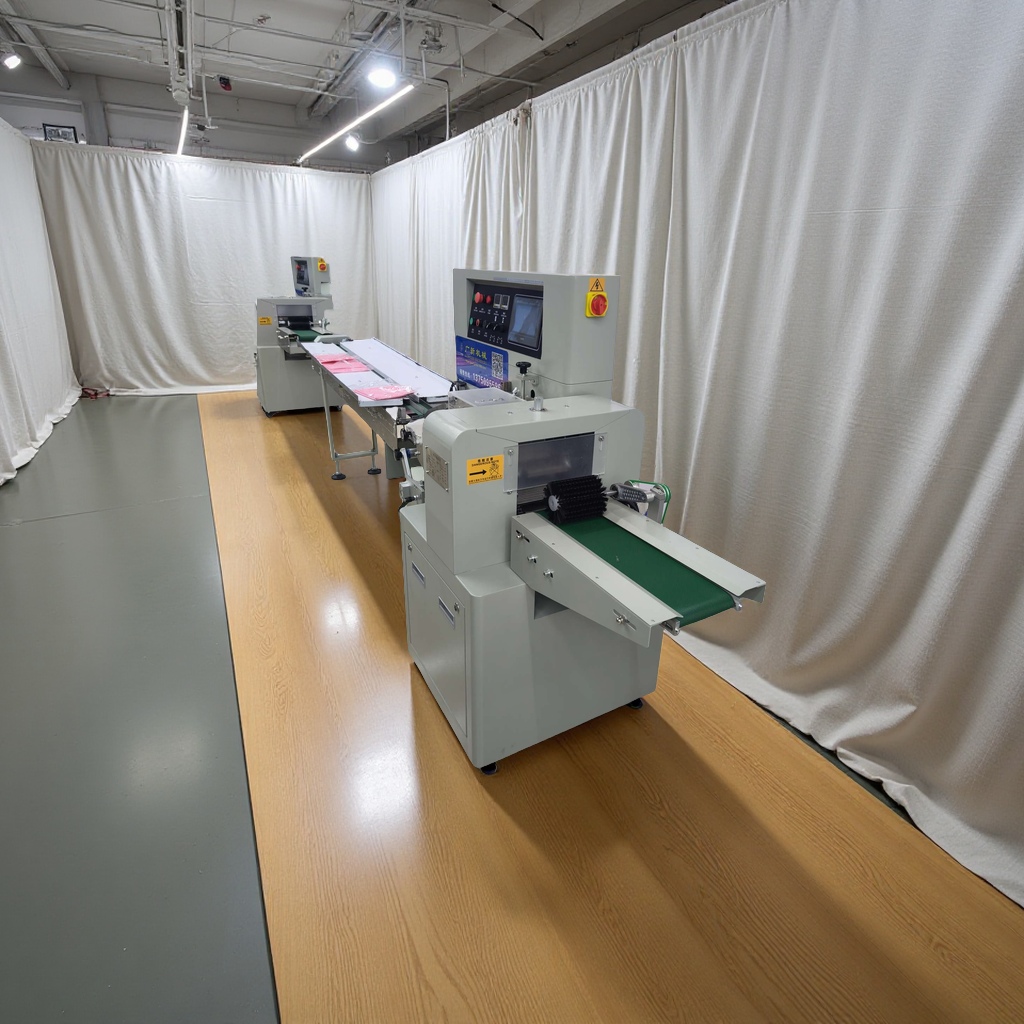 The fully automatic pillow packaging machine for food, medicine and cosmetics packaging equipment is highly efficient, fast and easy to operate Application Scenario