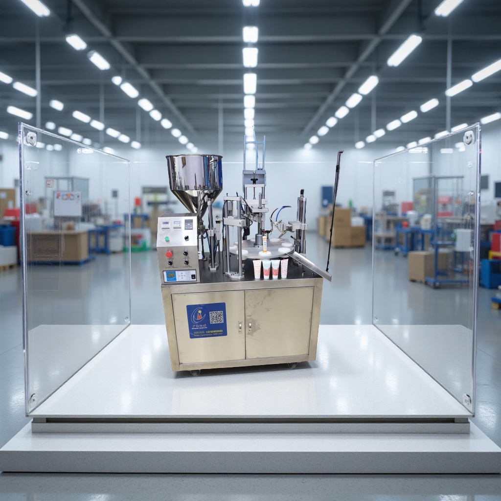 The fully automatic vacuum forming tail sealing machine features an integrated design, which is highly efficient, stable, simple and easy to operate. It is suitable for various packaging materials details Picture