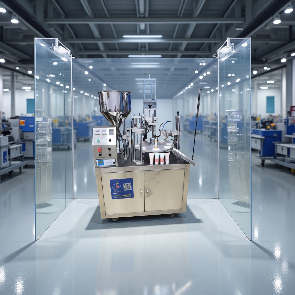 The fully automatic vacuum forming tail sealing machine features an integrated design, which is highly efficient, stable, simple and easy to operate. It is suitable for various packaging materials