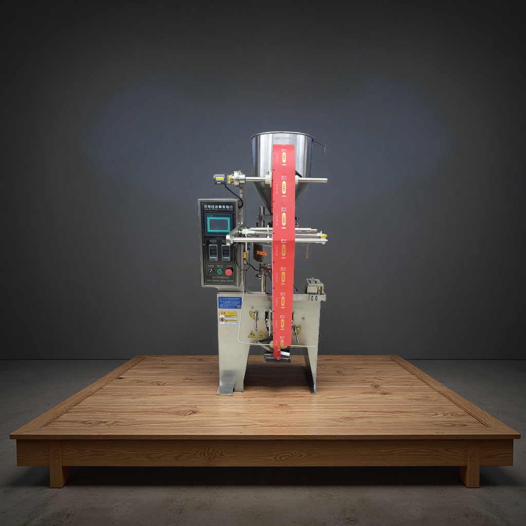 The fully automatic back-sealing single-disc packaging machine is highly efficient, convenient, precise in measurement, and easy to operate. It is suitable for packaging various granular and powdered materials Application Scenario