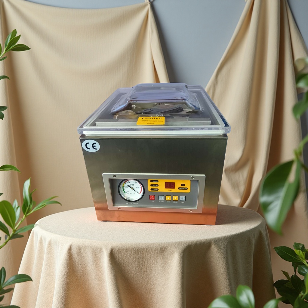 Portable household small vacuum packaging machine, food preservation sealing machine, automatic compressor, space-saving and durable details Picture
