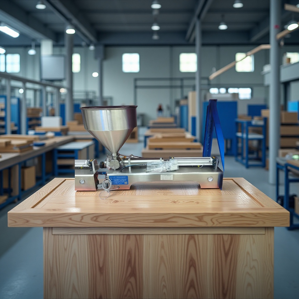 Single paste filling machine details Picture