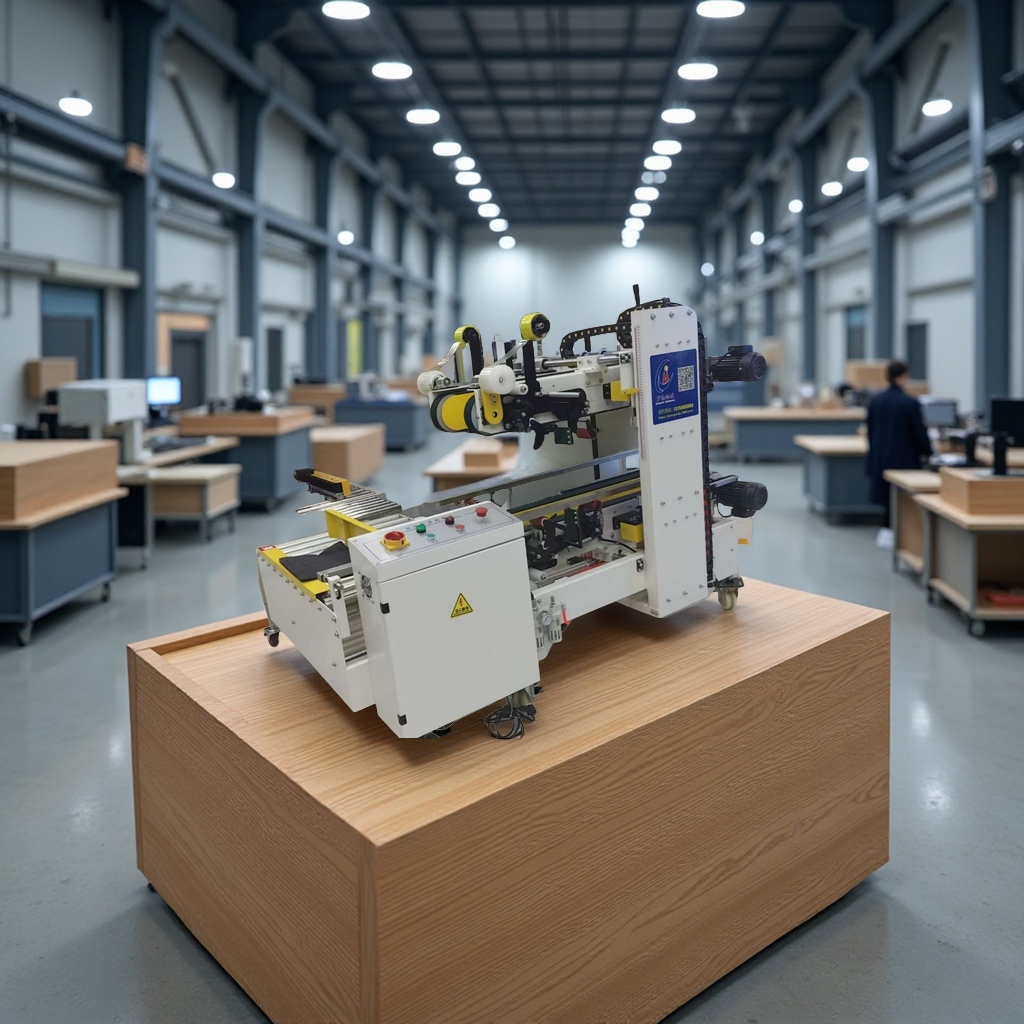 The fully automatic and highly efficient I-shaped box sealing machine is easy to operate with just one click, making it a great helper for packing goods details Picture