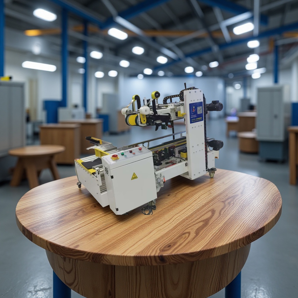 The fully automatic and highly efficient I-shaped box sealing machine is easy to operate with just one click, making it a great helper for packing goods Specification image