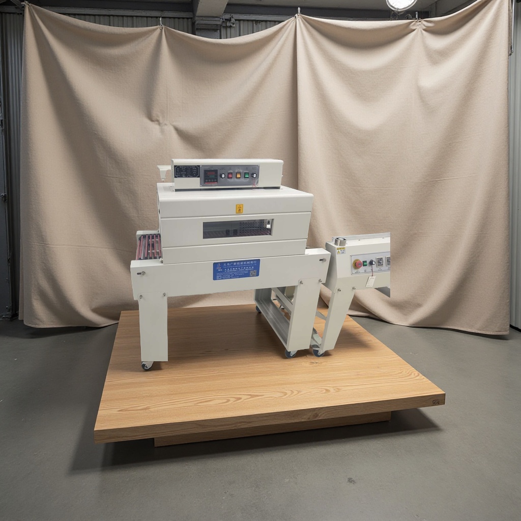 The fully automatic high-efficiency 550 shrink machine, heat shrink film packaging machine, is easy to operate, energy-saving and durable Application Scenario
