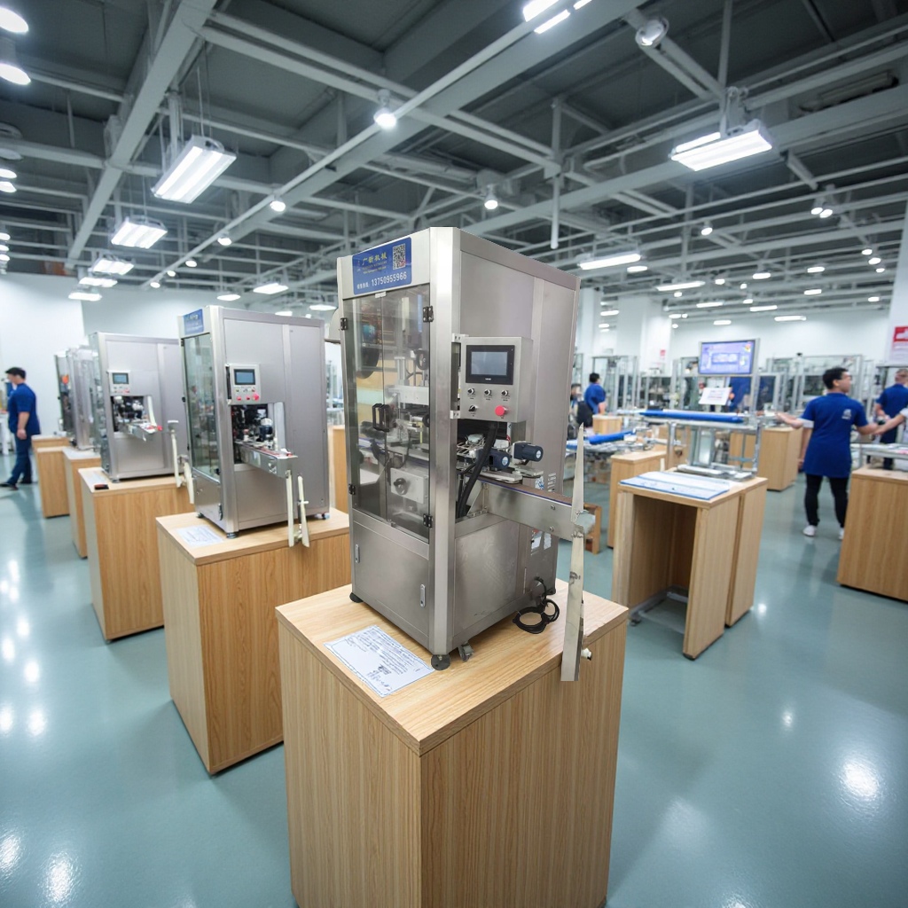 商业专用全自动套标机 高效机械及行业设备 打价机一体化解决方案