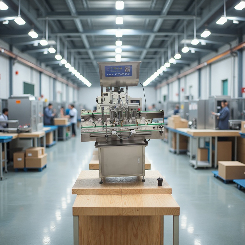 Three-head paste filling machine