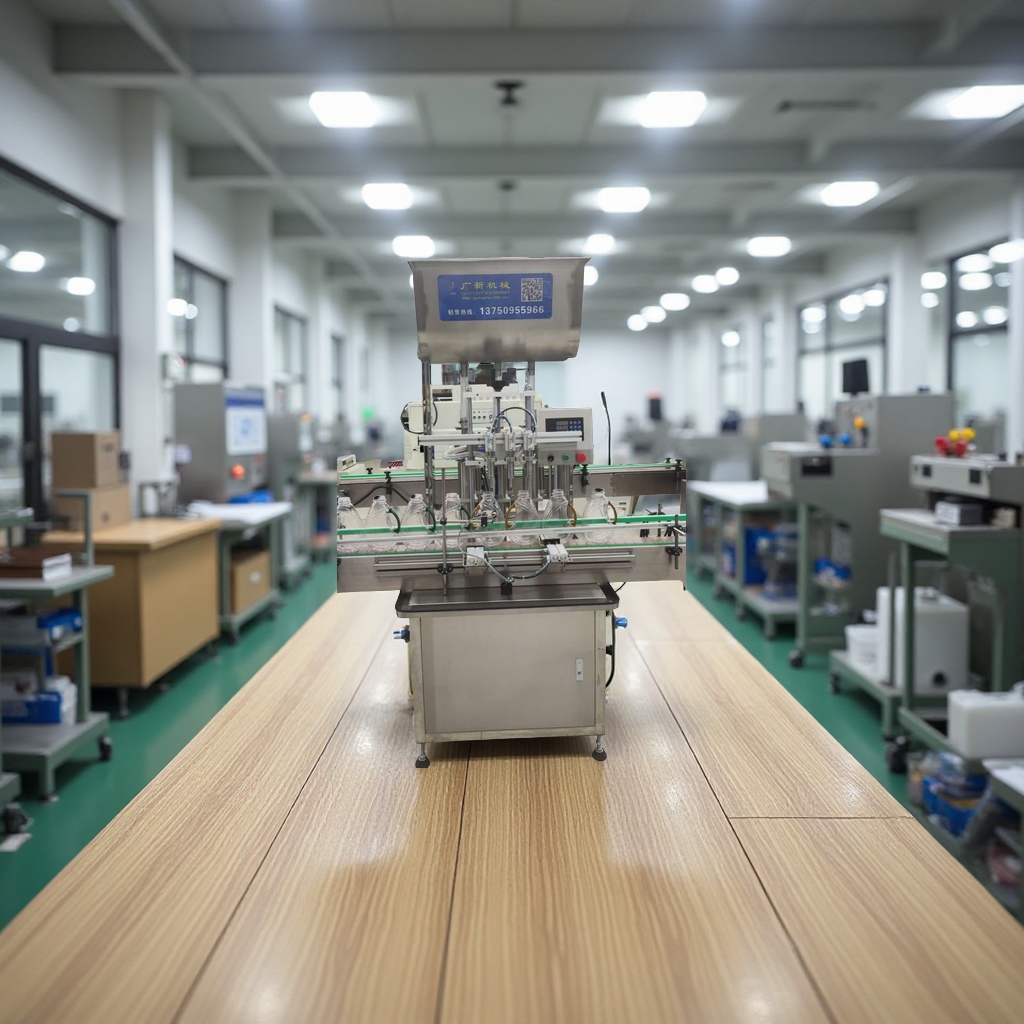 Three-head paste filling machine details Picture