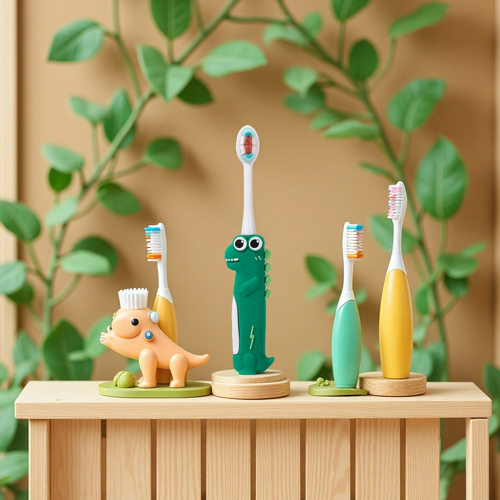 儿童牙刷软毛1-2-3到6-12岁适用 小恐龙乳牙刷 婴儿牙膏刷牙宝宝专用 温和护理乳牙 婴儿牙刷牙膏套装详情图5