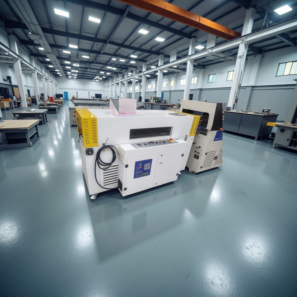 High-efficiency heat shrink machine, suitable for all kinds of mechanical and industrial equipment packaging equipment, is an essential tool Specification image
