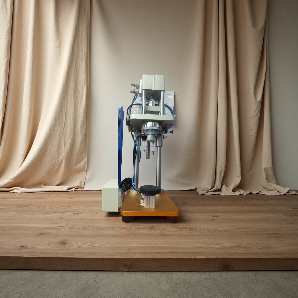 Pneumatic perfume capping machine details Picture