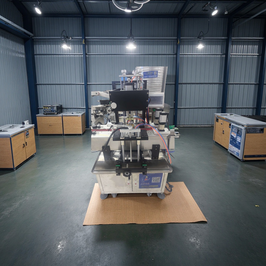 The fully automatic four-servo capping machine is a highly efficient and stable bottle cap sealing equipment. It is easy to operate and suitable for various bottle types details Picture