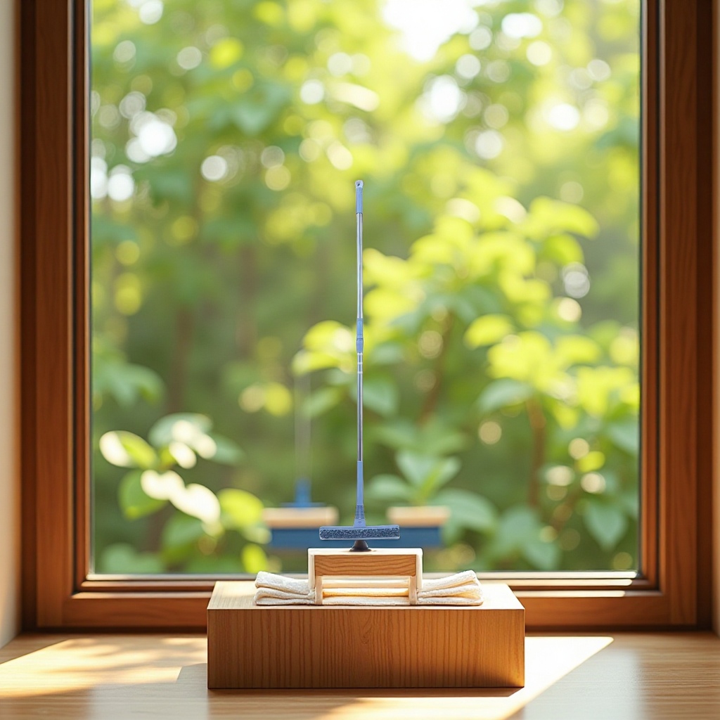 高层窗户双面清洗神器 家用擦玻璃保洁专用工具 清洁擦窗刮水器 五金耐用安全