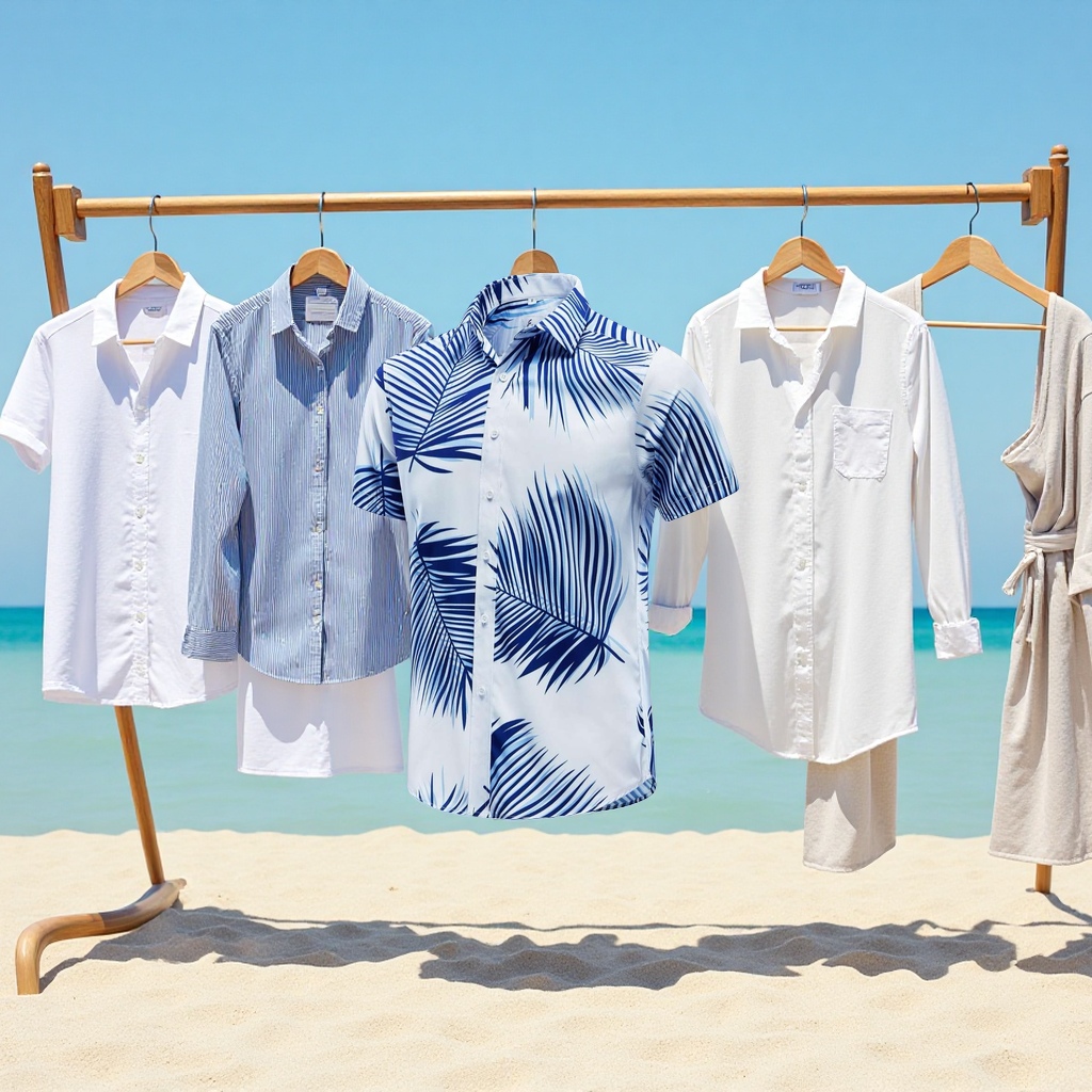 沙滩裤男士宽松休闲加大短裤 欧美风格印花面料 泳裤舒适透气夏季必备