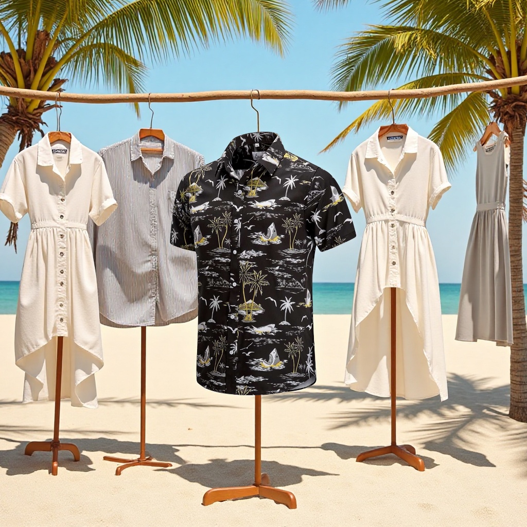 沙滩裤男士宽松休闲 加大短裤男士款式新颖 印花面料沙滩裤舒适透气 泳裤欧美风格潮流热销