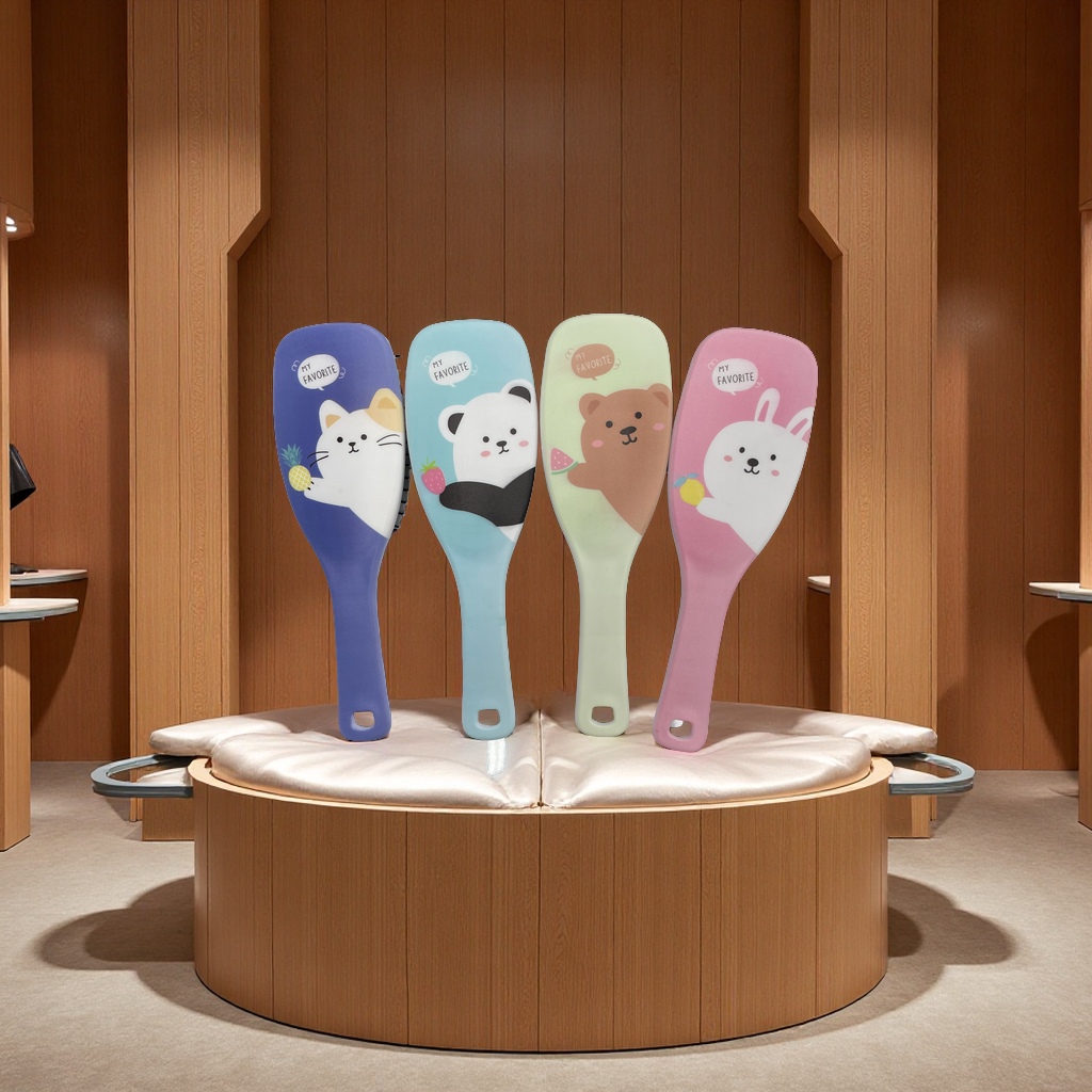 便携式按摩气囊梳子 轻巧抗静电防脱发头皮按摩梳 适合各种发质使用