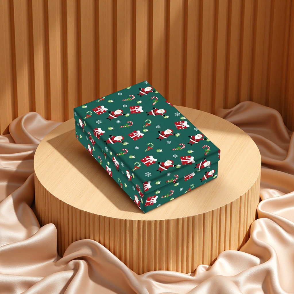 圣诞节特色款多功能收纳盒 节日礼物装饰品存储整理盒 美观实用家居必备