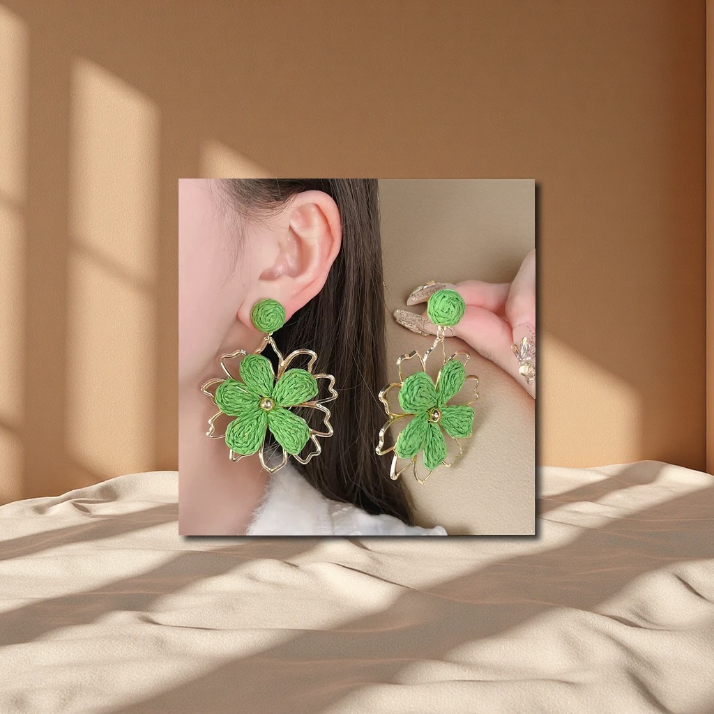 波西米亚风格韩版长款流苏耳环 时尚个性耳饰女款耳环配饰