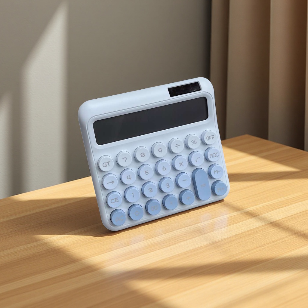 Dopamine computer office supplies, solar calculator, 12-digit office computer, advertising-specific calculator, LOGO computer wholesale Application Scenario