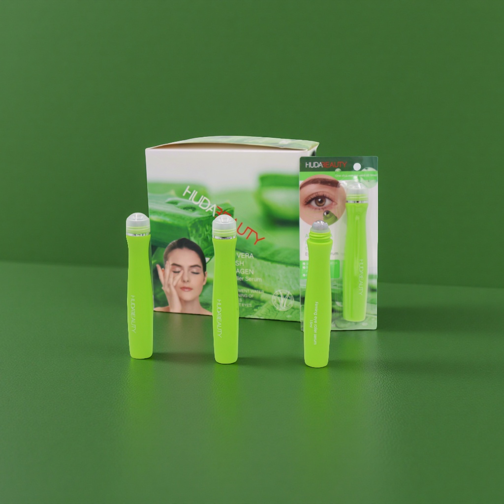 The roll-on design aloe vera eye cream can remove dark circles, fade fine lines, absorb quickly, moisturize and nourish the eyes, and bring out a youthful glow Application Scenario
