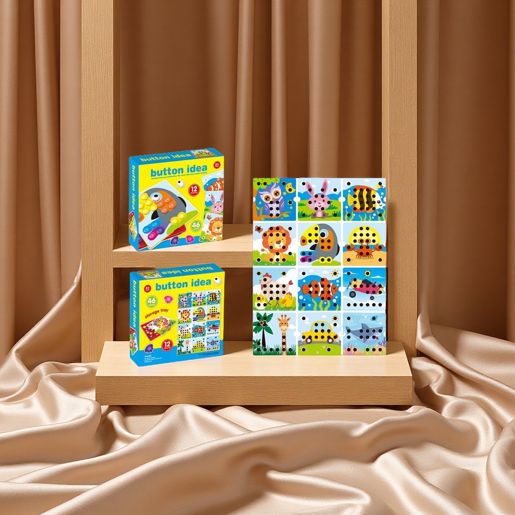 蘑菇灯图画益智玩具 儿童创意绘画灯具 亲子互动学习工具 玩乐与学习相结合