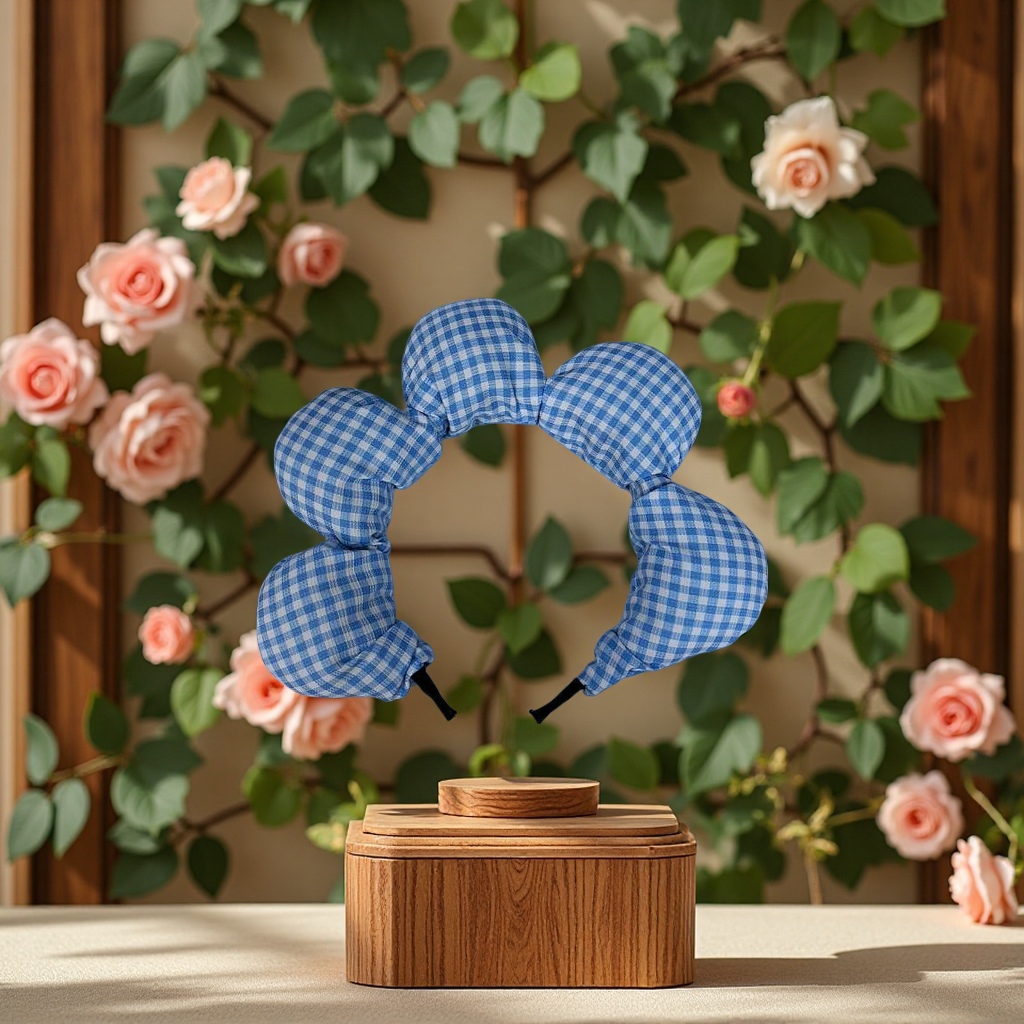 "韩版拼接女士发卡 毛发箍儿童款 发箍珍珠装饰 头箍时尚饰品 头发装饰品"