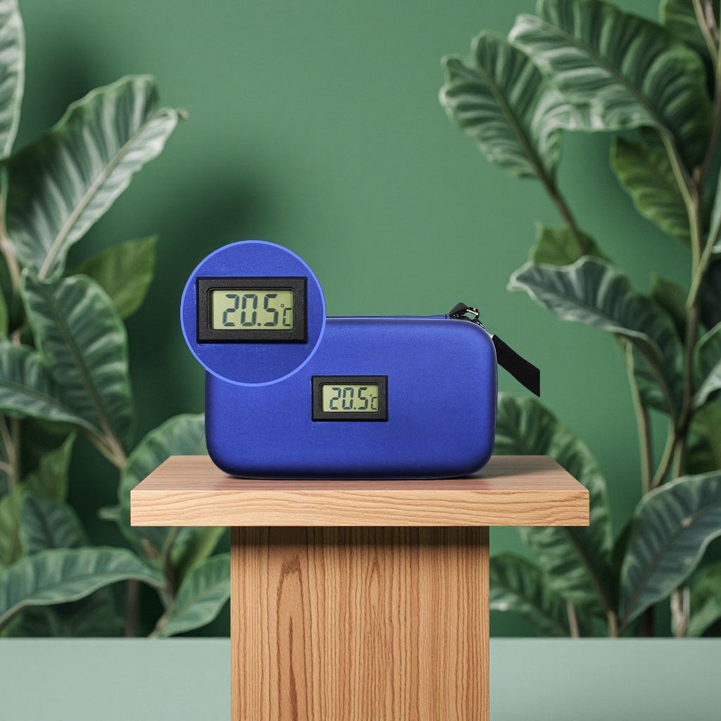 Portable medical insulin refrigeration bag, carry with you, insulated ice pack, ice preservation, outdoor medicine box with temperature display function, professional medical-grade quality