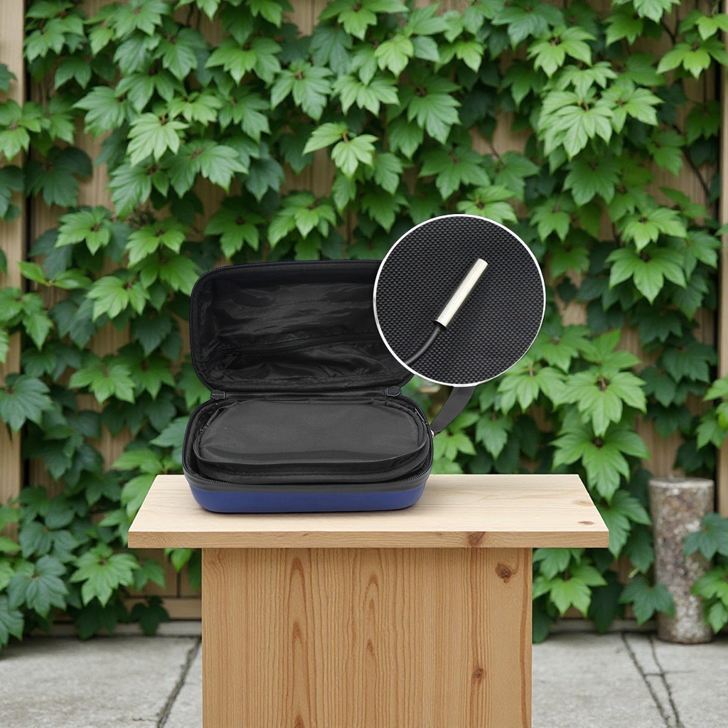 Portable medical insulin refrigeration bag, carry with you, insulated ice pack, ice preservation, outdoor medicine box with temperature display function, professional medical-grade quality Specification image